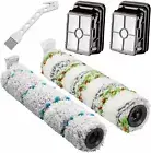 Roller Brush Filter For Bissell Crosswave Cordless Max Serie 2554 2590 2593 2596