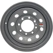 Carlisle 16x6 8 on 6.5 Modular Steel Wheel - Silver