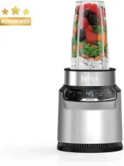 Nutri-Blender Pro with Auto-IQ BN500, Cloud Silver, High-Speed Blender