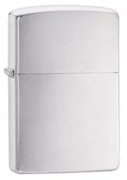 Zippo 200, Classic Brushed Chrome Finish Lighter, Full Size