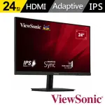 【VIEWSONIC 優派】VA2409-H 24型 IPS 75HZ 護眼電腦螢幕(3MS)