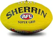 Sherrin AFL Auskick Super Grip Yellow Football