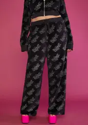 [Dolls Kill x Bratz] Plus Time To Shine Velour Track Pants