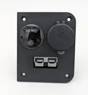 Next Gen Ford Ranger direct fit tub panel 50A Anderson plugs USB C / Voltmeter