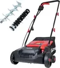13-Inch 13-Amp 2-In-1 Electric Dethatcher and Scarifier W/Removeable 4-Position
