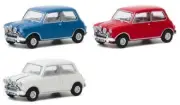 ITALIAN JOB MINI COOPER DIECAST CAR PACKAGE THREE 1/64 SCALE DIECAST MODEL CARS
