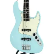 Three Dots Guitars JB Model (Alder/ABU/R) 794657 Electric Bass Guitar