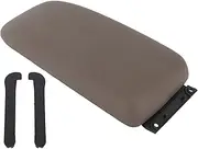 Armrest Center Console Lid Cover 5890535040B0 Center Console Lid Assembly, Fade Resistant Stylish Center Console Lid Replacement for 4Runner (Brown)