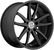 Victor Equipment KRONEN Black Wheel with Painted Finish (18 x 8. inches /5 x 130 mm, 45 mm Offset)