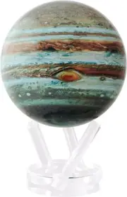 MOVA Globe Jupiter, Solar Powered Rotating Globe, Unique Gift (4.5"