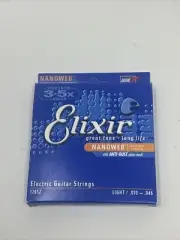 Elixir Nanoweb Electric Guitar Strings Light 10-46 New