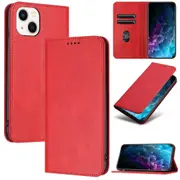 RFID Blocking Card Holder Case for iPhone 13 ,PU Leather Stand ic Closure Phone Cover