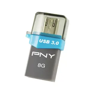 PNY必恩威 OU3 8GB USB3.0 OTG雙介面隨身碟 現貨 蝦皮直送