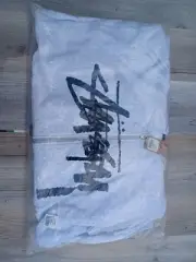Stussy Unopened Gray Stock Zip Hoodie Mens XXL NWT #0244