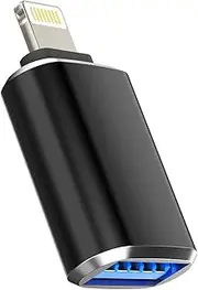 Lightning to USB Dongle for iPhone OTG Adapter for Apple MFI 14 13 11 12 Pro Max Mini Xr X Xs 8 7 6 Se Plus for Ipad Air Camera Card Reader Flash Drive Keyboard Mouse U Disk MIDI Piano Converter Hub