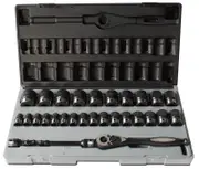 Dual Action 10242901 - Socket Set Thinwall 1/2" Drive 29 Piece Metric Std