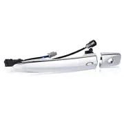 Left Front Door Handle Smart Keyless Entry for Nissan Leaf Maxima Sentra 2009-2018 80645-1AA0A Exter Silver