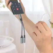 60W PD USB C Sound Charging Adapter Splitter Converter For Enhances Convenience