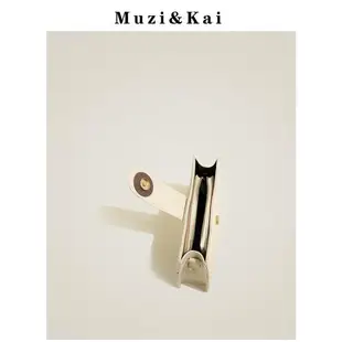 包包女MuziKai正品白色小方包