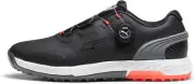 Puma Golf Men's ALPHACAT Nitro DISC Sneaker, Black-Quiet Shade-RED...
