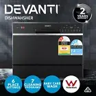 Devanti Benchtop Dishwasher 6 Place Setting Mini Freestanding Kitchen Countertop