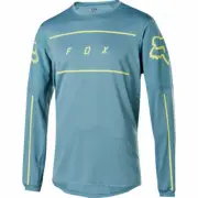 Fox Racing Flexair Long Sleeve L/S Fine Line Jersey Light Blue