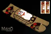 MADE IN JAPAN tabi split toe socks Maneki Neko CAT kimono flip flops 22-25cm