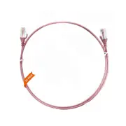 1M Cat 6 Ultra Thin Lszh Pack Of 50 Ethernet Network Cable Pink