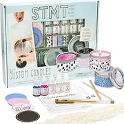 STMT Custom Candles, DIY Candle Making Kit for Kids, Ages 8+