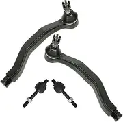 TRQ Front Inner & Outer Tie Rod Set Driver & Passenger Side Inner & Outer Compatible with 1992-1996 Honda Prelude