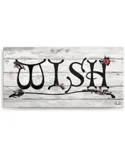 Ready2HangArt Wish Canvas Wall Art by Olivia Rose