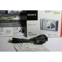 在飛比找蝦皮購物優惠-Sony USB傳輸線 DSC W610 W350 Alph