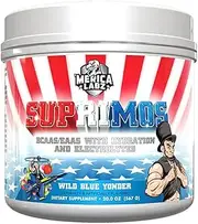 'Merica Labz Suprimos BCAA/EAA Supplement with Eletrolytes for Maximum Performance and Endurance 30 Servings (Wild Blue Yonder, 20.0oz)