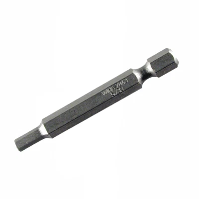 Wiha 74352 Hex Metric Power Bit, 2.5mm x 70mm, 10 pieces