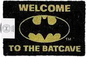 DC Comics Batman Welcome to The Batcave Entrance Doormat Rectangle Rug 40 x 60cm