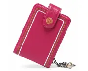 Credit Card Holder RFID Blocking Genuine Leather Ladies Wallet