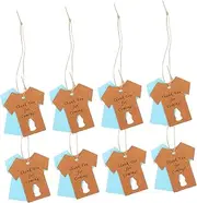 SECFOU 1 Set Thank You Present Tags Decorative Paper Labels for Cakes and Party Favors Tags Shirt Design for Teachers and Celebrations