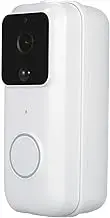 Video Doorbell Camera Door Bell with 170° View Night Vision Motion Detection 2 Way o Phone App Easy Installation Direct to WiFi White One Size