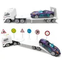 在飛比找momo購物網優惠-【GCT 玩具嚴選】速度之王合金車玩具(1:64模型車)