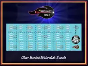 1/64 'Michelin NASCAR Falken" Tires Logos Decal SCR-1561