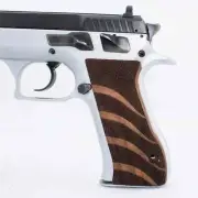 New Jericho 941 grips 941 F-FS Turkish Walnut Wood Hand Made Gun Grips Nice set