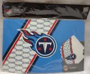 Tennessee Titans Plastic Tailgate Placemats & Coaster Set- Placemats/ Coasters
