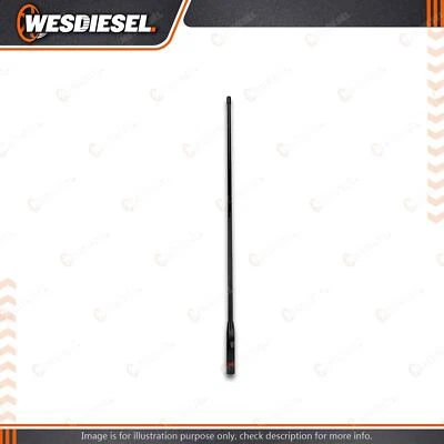 GME 995mm 6.6DBI Gain Black Whip Suit AS003B 1100mm UHF CB Radome Antenna