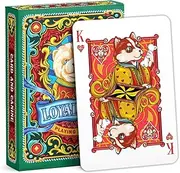 99FOX Loyal Dog Playing Cards for Adults Teens Family Royalty Animal Themed Card Gifts