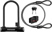 Schwinn Combination Bike Locks, Heavy Duty Anti Theft, Lock for Outdoor Equipment and Bicycle