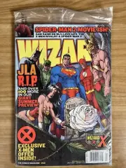 Wizard The Comics Magazine #153 JLA R.I.P. Cover 2/3 July 2004 Sealed!