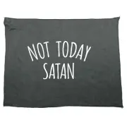 Not Today Satan - Funny Novelty Sports Microfiber Towel Gift Gifts