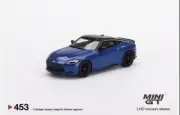 1:64 NISSAN Z PERFORMANCE SEIRAN BLUE LHD MINI GT 453