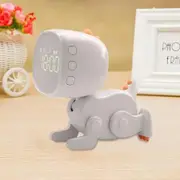 Alarm Clock for Kids,LED Cute Bedside Clock with Digital Display, Children's Sleep Trainer, Wake Up Light and Night Light(Beige)