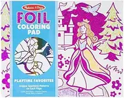 Melissa & Doug 30303 Playtime Foil Coloring Pad, 11" x 14"